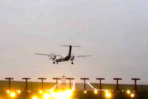 aterrizajes forzosos en el Aeropuerto de Bristol