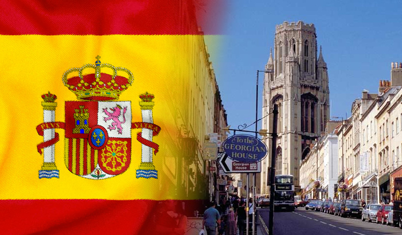 españoles en bristol