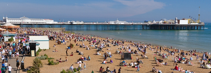 Brighton beach