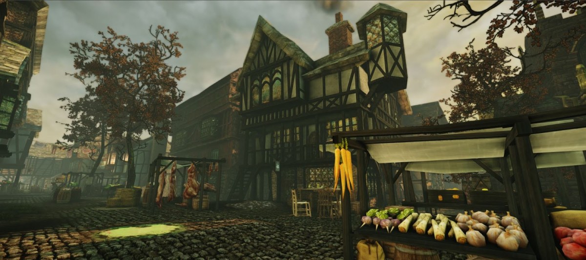 Recreación en 3D de Londres antes del gran incendio en siglo 17