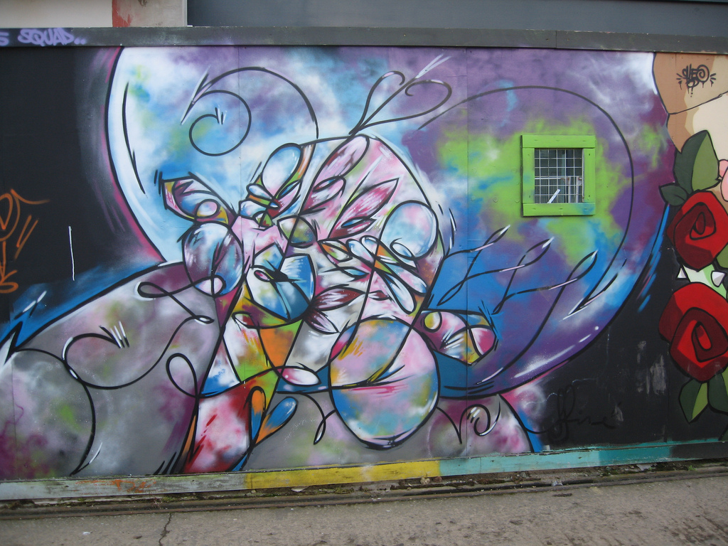 graffitti arte urbano en bristol uk street art