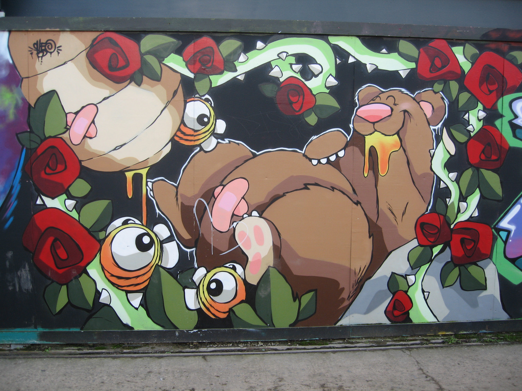 graffitti arte urbano en bristol uk street art