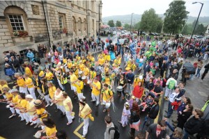Bath Carnival people dancing