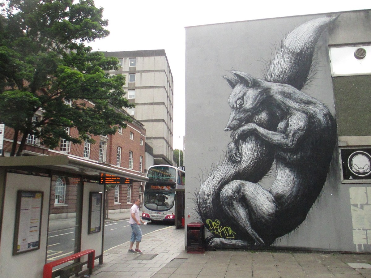 graffitti arte urbano en bristol uk street art