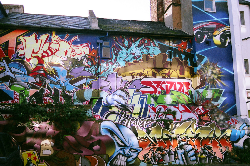 Edward Simpson : Graffiti in Brighton