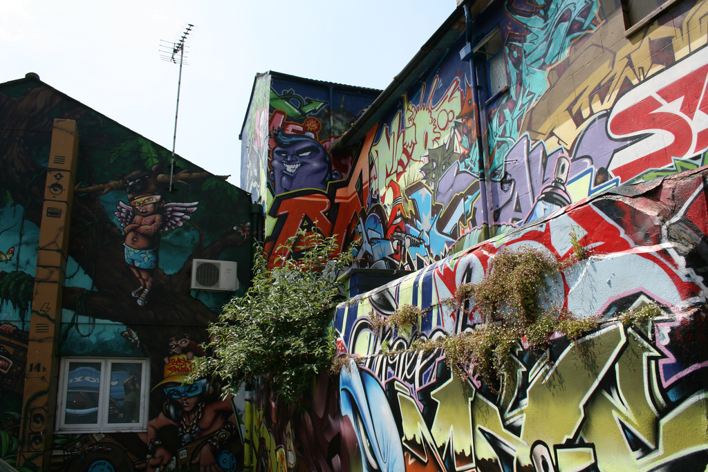 Stephen Fulljames : Brighton graffiti