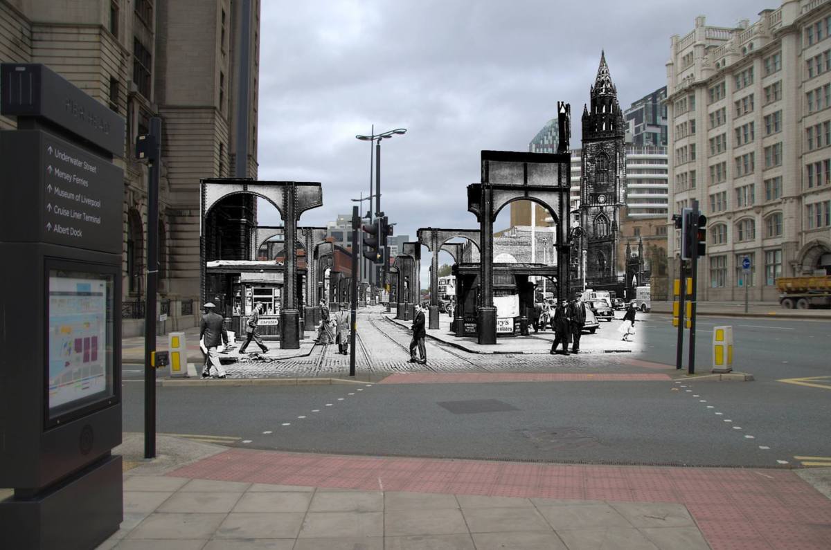 004 Waterfront, 1981 and 2014 Showing the old Bibby's