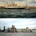 005 RMS Olympic, River Mersey, 1912 and 2014
