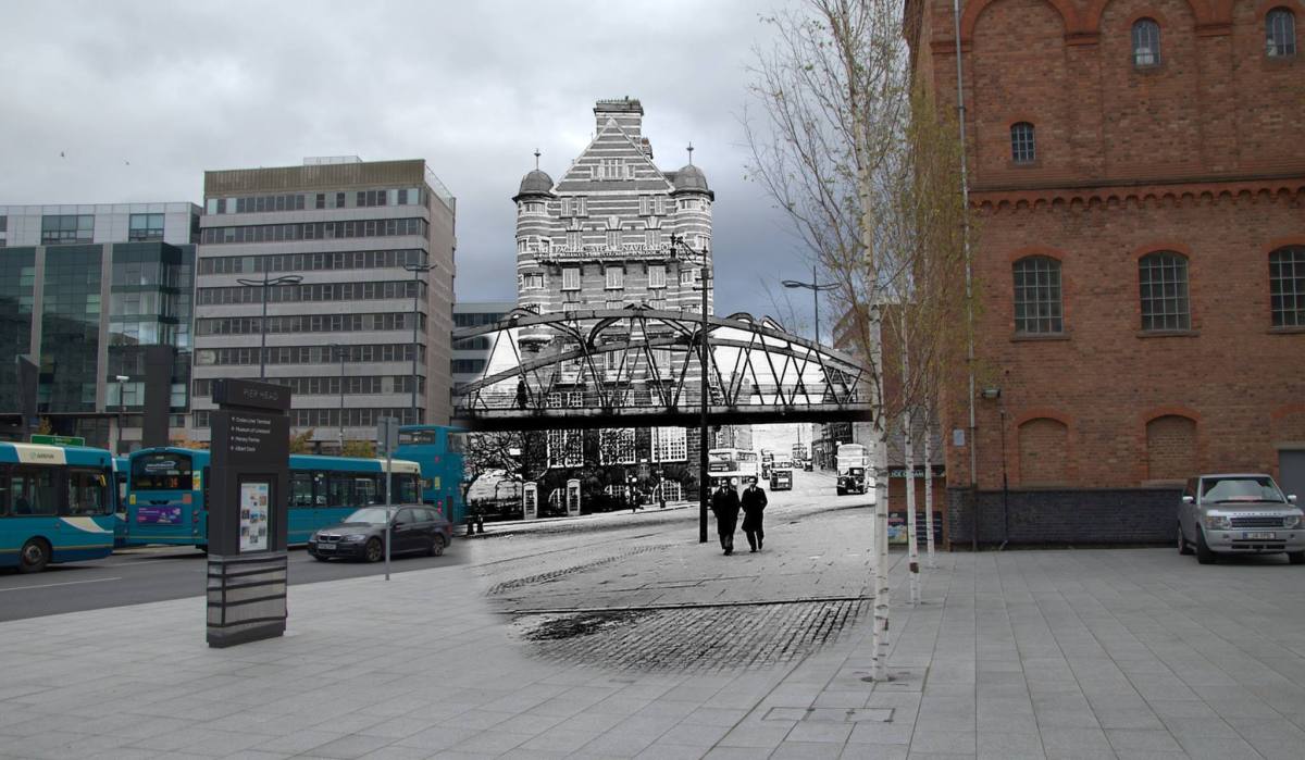 018 Mann Island Overhead Railway, 1955 in 2014