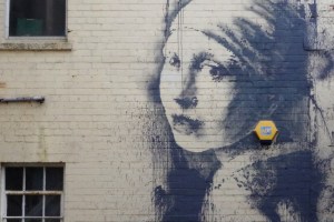 banksy bristol graffitti