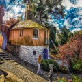 Girl at Portmeirion