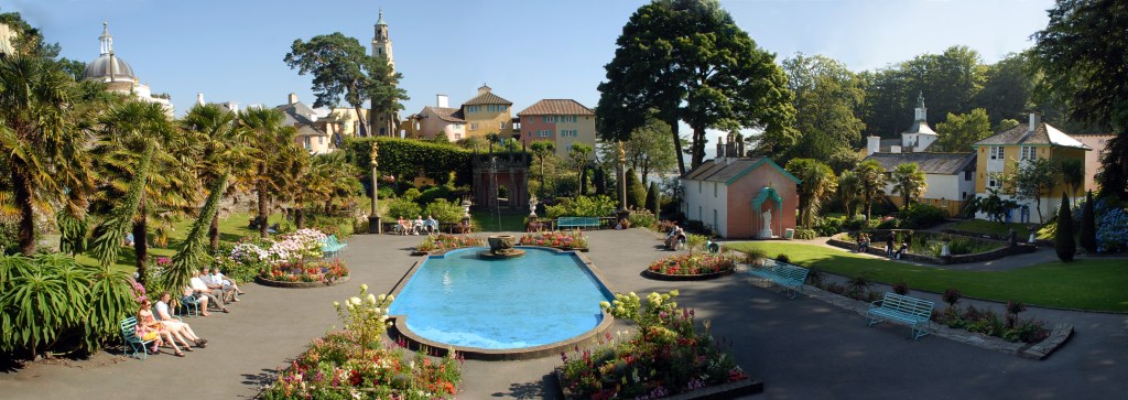 Stephen Robinson -- The Village Square, Portmeirion