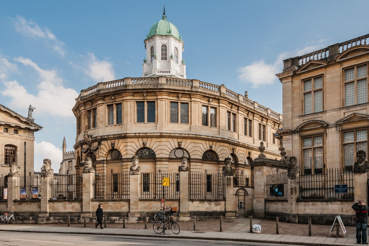 David Nicholls -- Oxford- Sheldonian Theatre