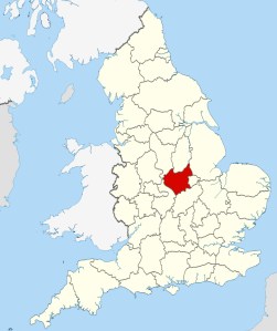 leicestershire uk map