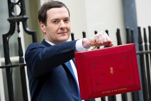 George Osborne en la presentación anual de los presupuestos británicos