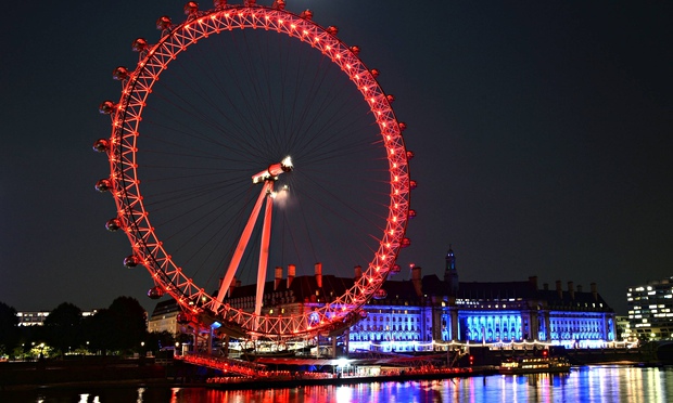 The new-look London Eye lit up in Coca-Cola red last week following the new sponsorship deal.