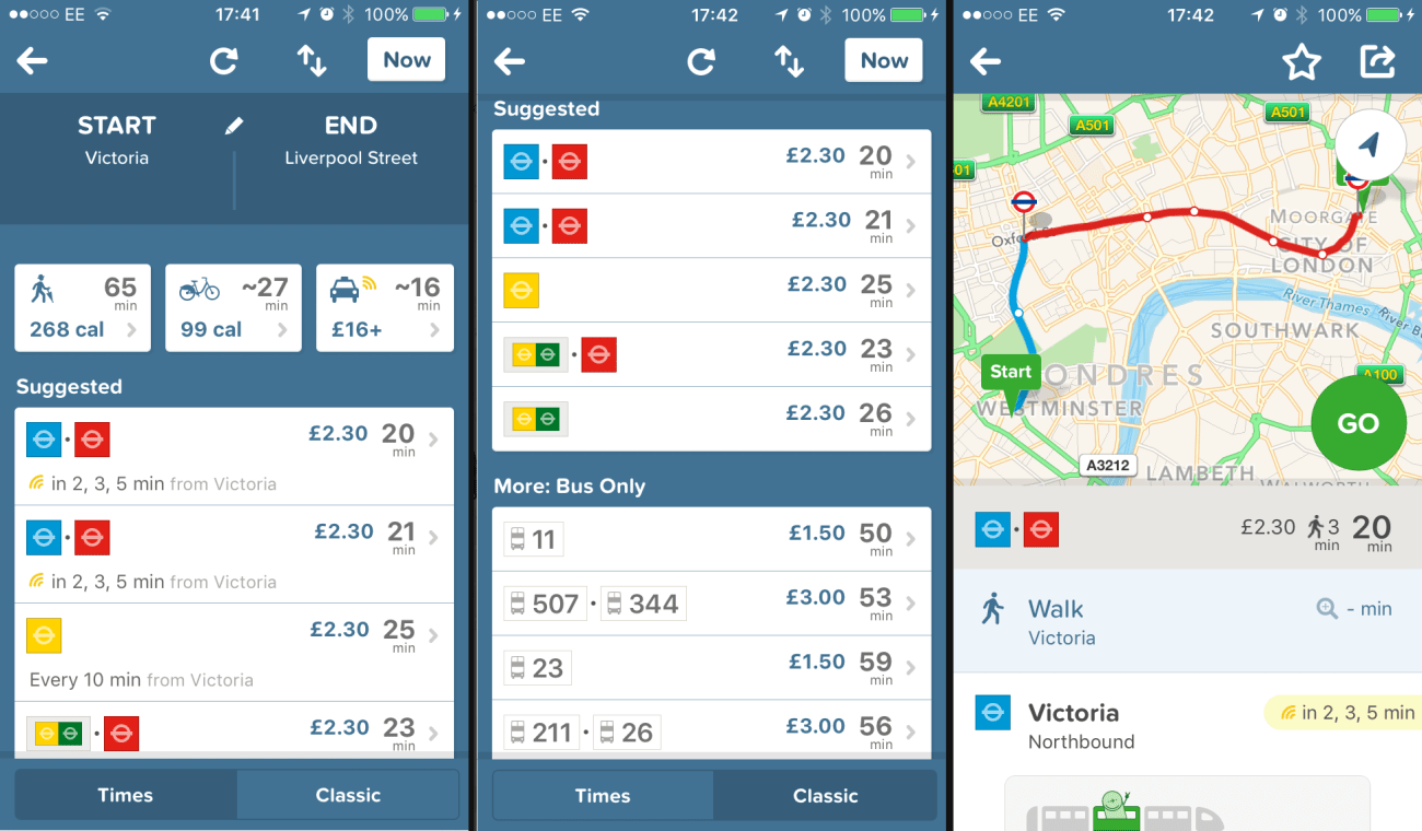 citymapper app