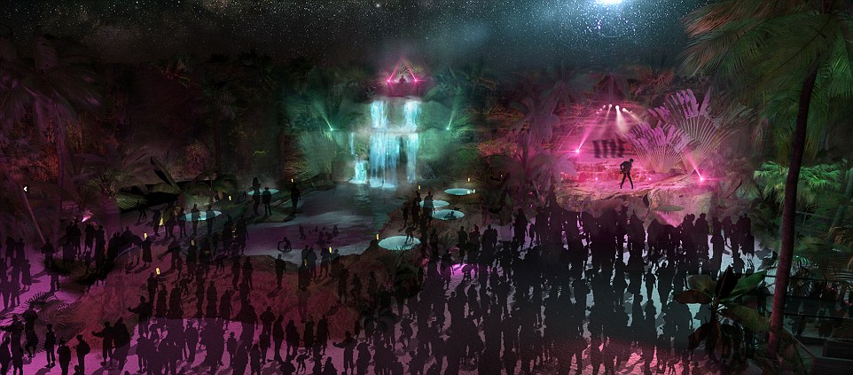 Imagen 2. Por la noche también se montarán fiestas