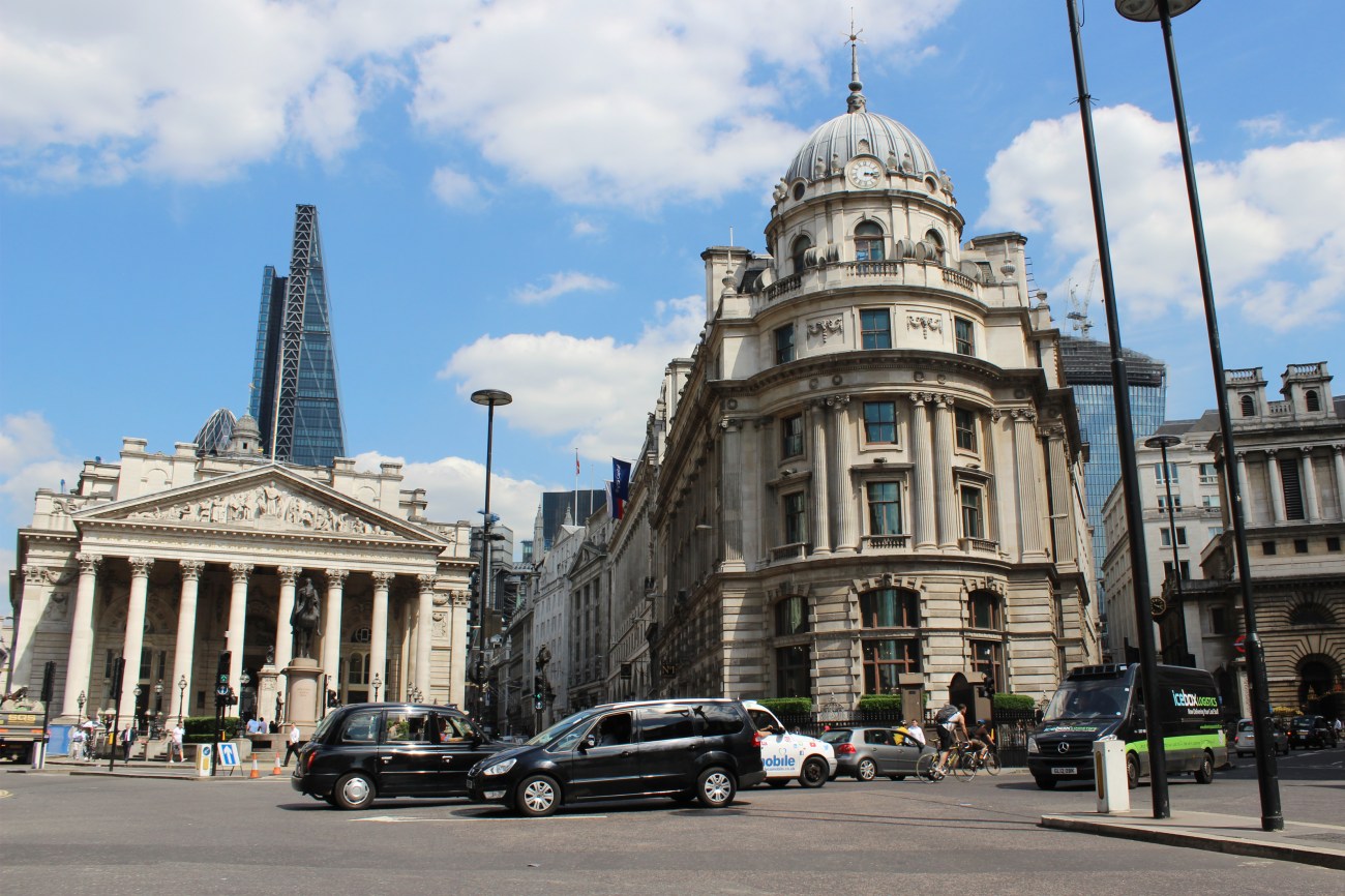 El banco Gringotts de Londres sale en las películas de Harry Potter