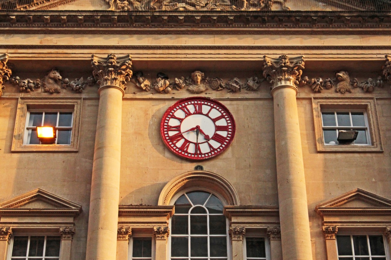 El reloj de St Nicholas Market, en Bristol