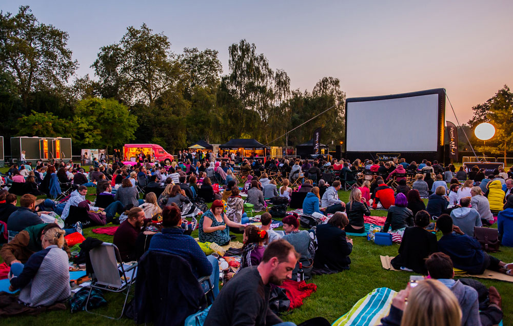 Cine al aire libre en el Summer Festival de Londres
