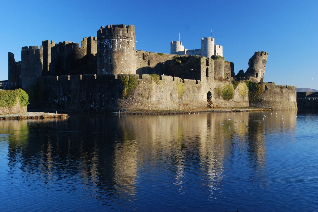Caerphilly Castle, Wales