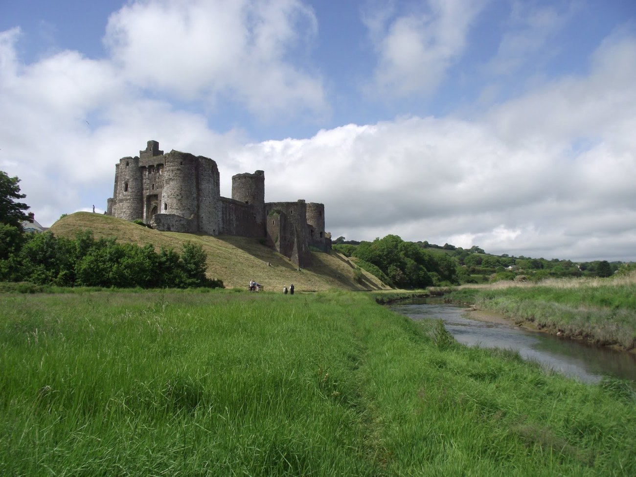 Laugharne Castle, Wales