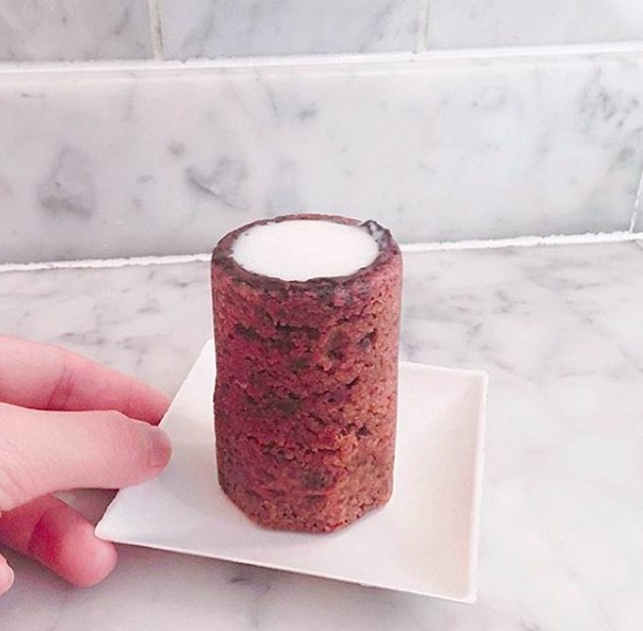 El chupito de galletas