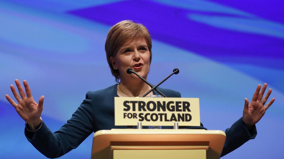 La principal ministra de Escocia, Nicola Sturgeon / Russell Cheyne
