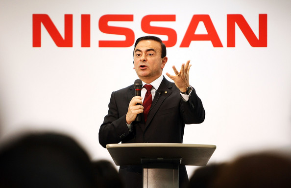 El presidente de Nissan, Carlos Ghosn