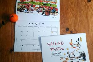 Calendario de Bristol hecho por una española