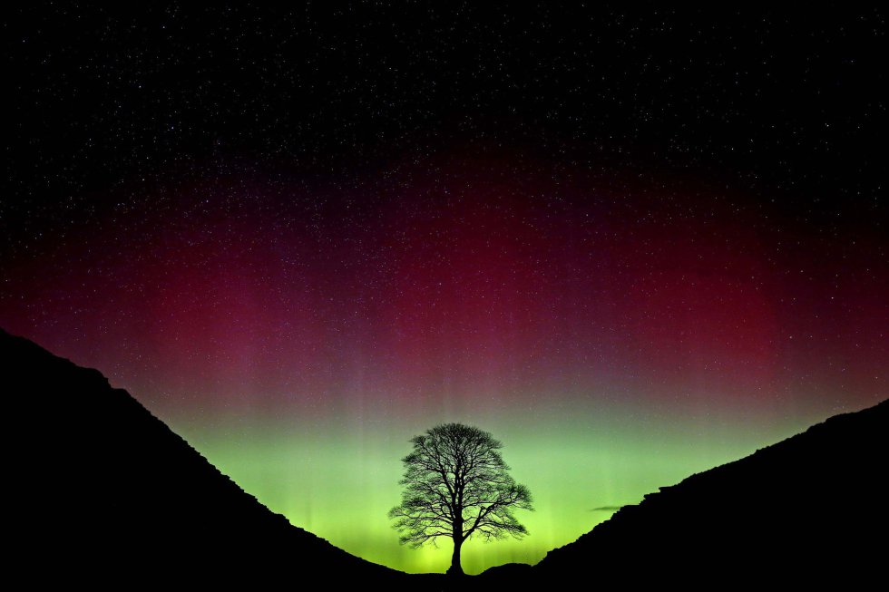 Aurora Boreal, en Northumberland