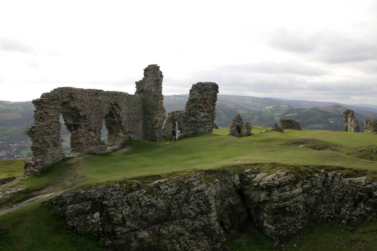 Dinas Brân Castle, en Gales