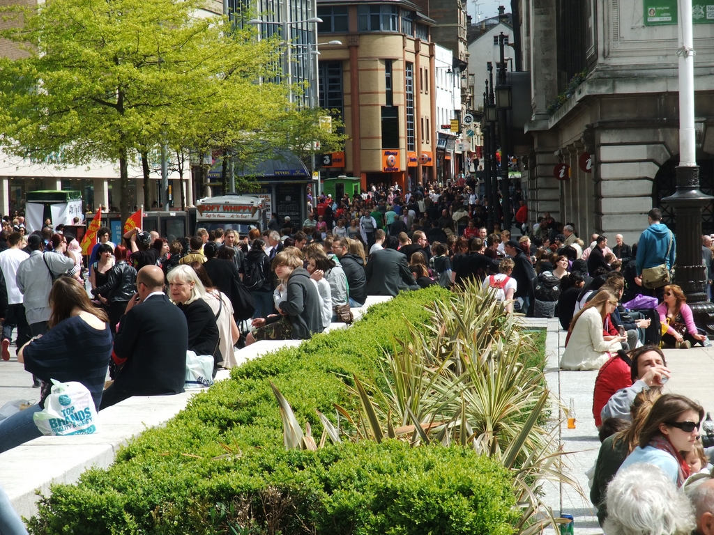 De compras por Nottingham