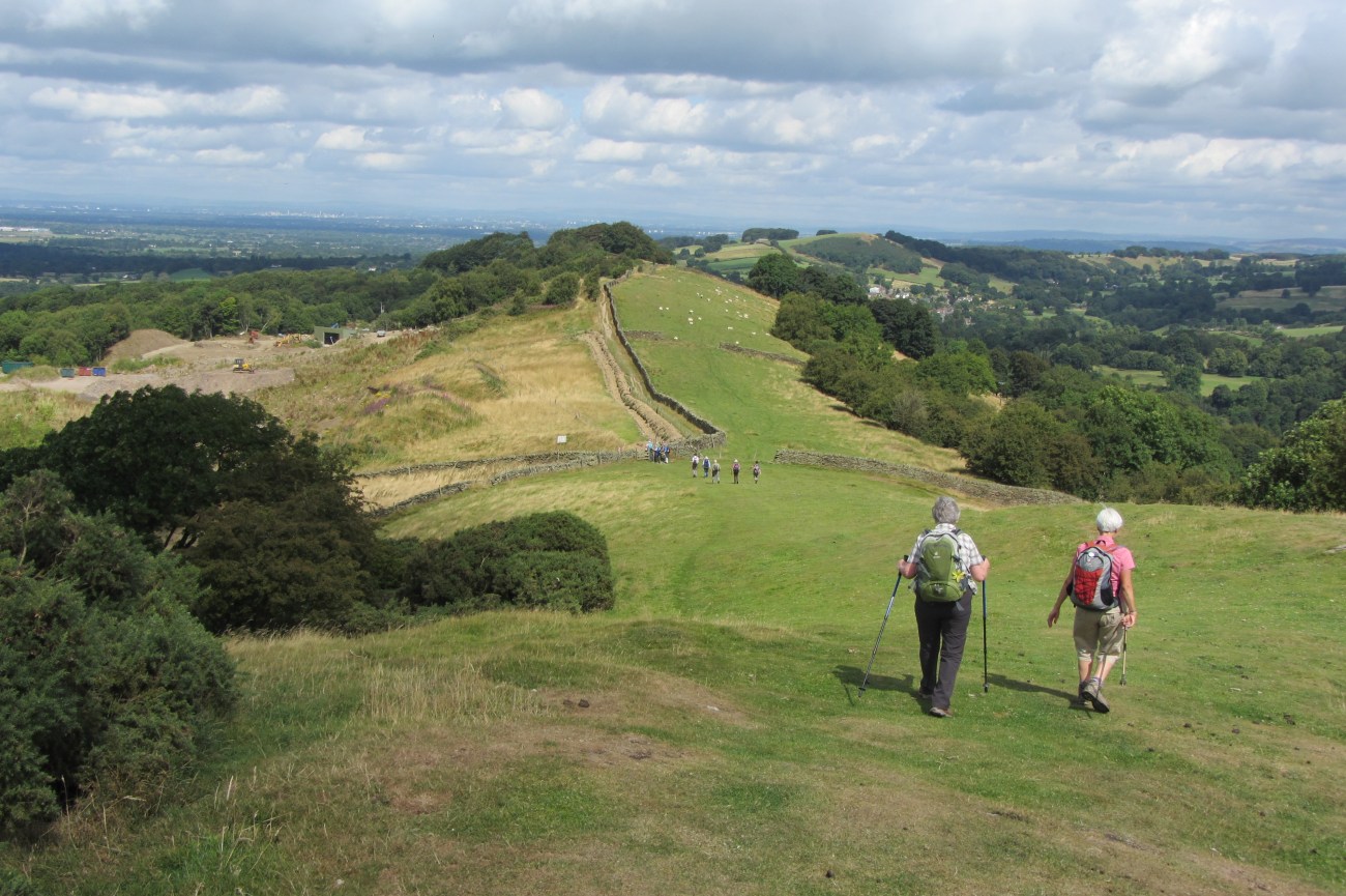 Gritstone Trail, en Cheshire