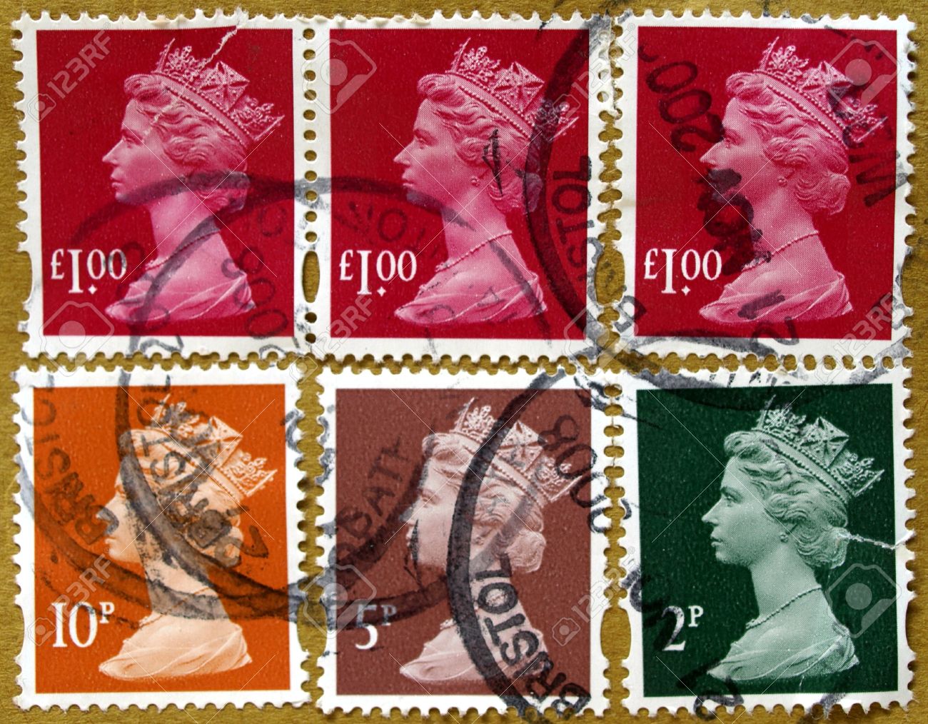 Sellos de Reino Unido