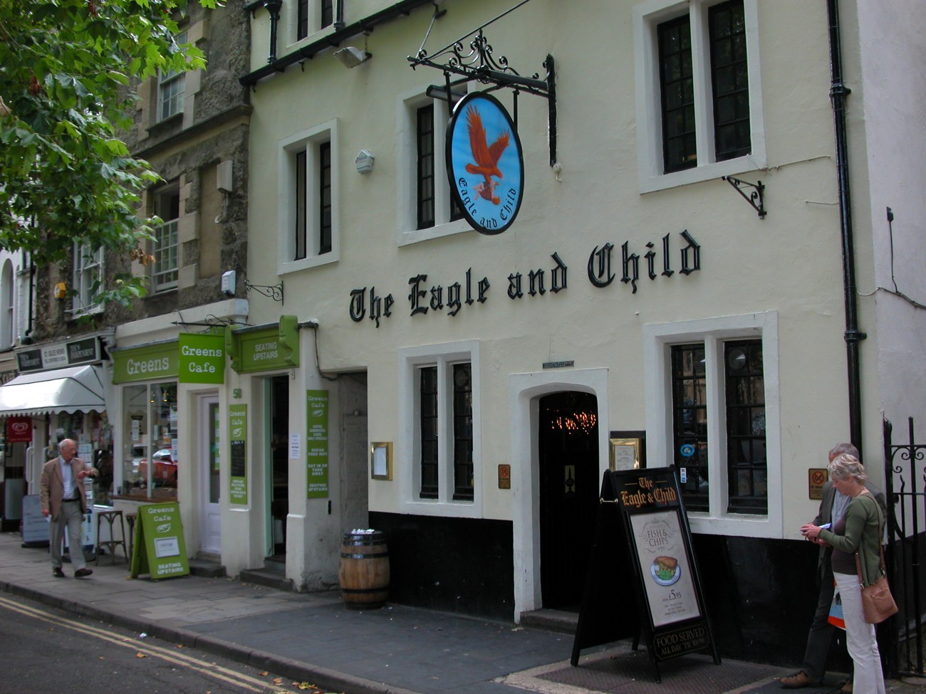 Pub Eagle and Child, en Oxford