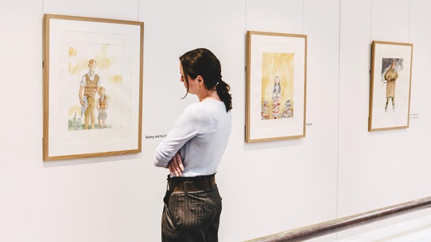 Retratos de Roald Dahl, evento gratuito en Londres