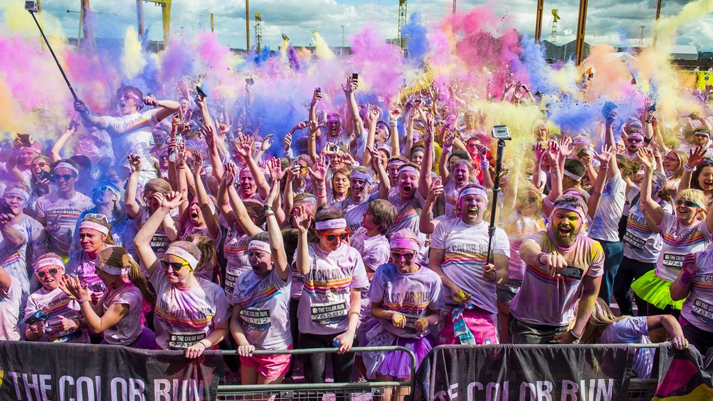 The Colour Fun Run, en Bristol