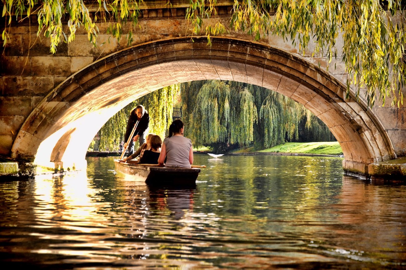 Río Camb, en Cambridge