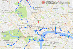 Ruta Londres caminando 2 días