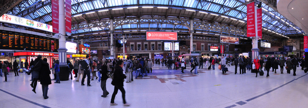 Estación de Victoria en Londres