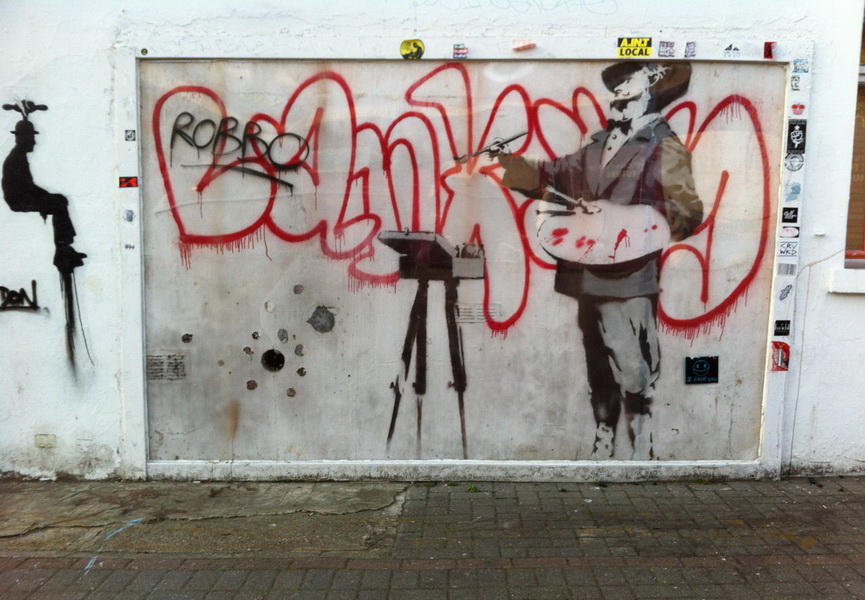 Graffiti Painter Banksy