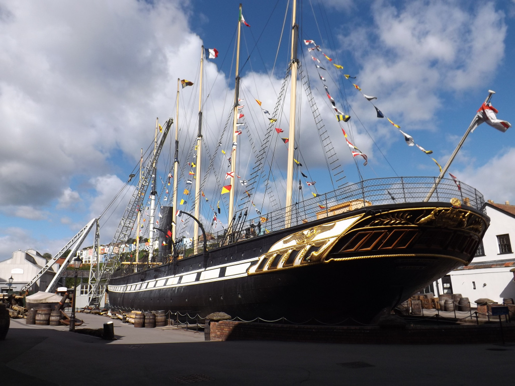 El transatlántico SS Great Britain, creado por Brunel