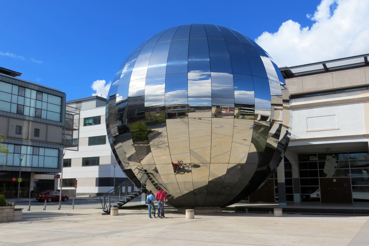 El planetario de Bristol, en Millennium Square