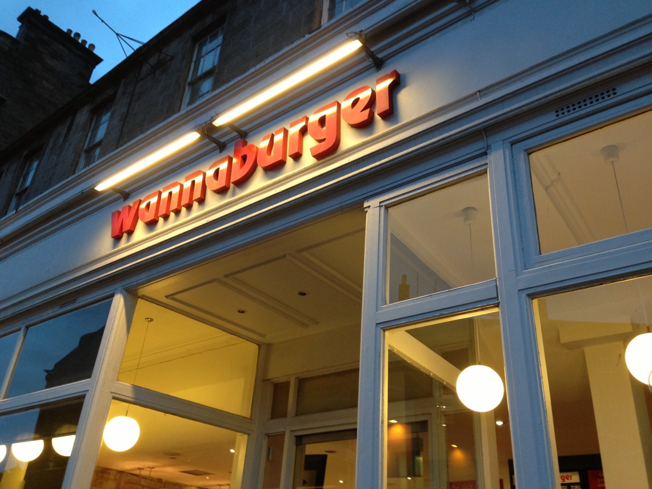 Wannaburger, Edimburgo