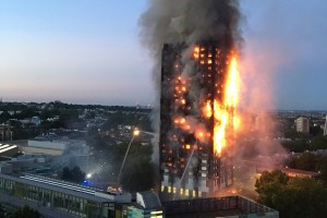 Torre Grenfell Londres en llamas