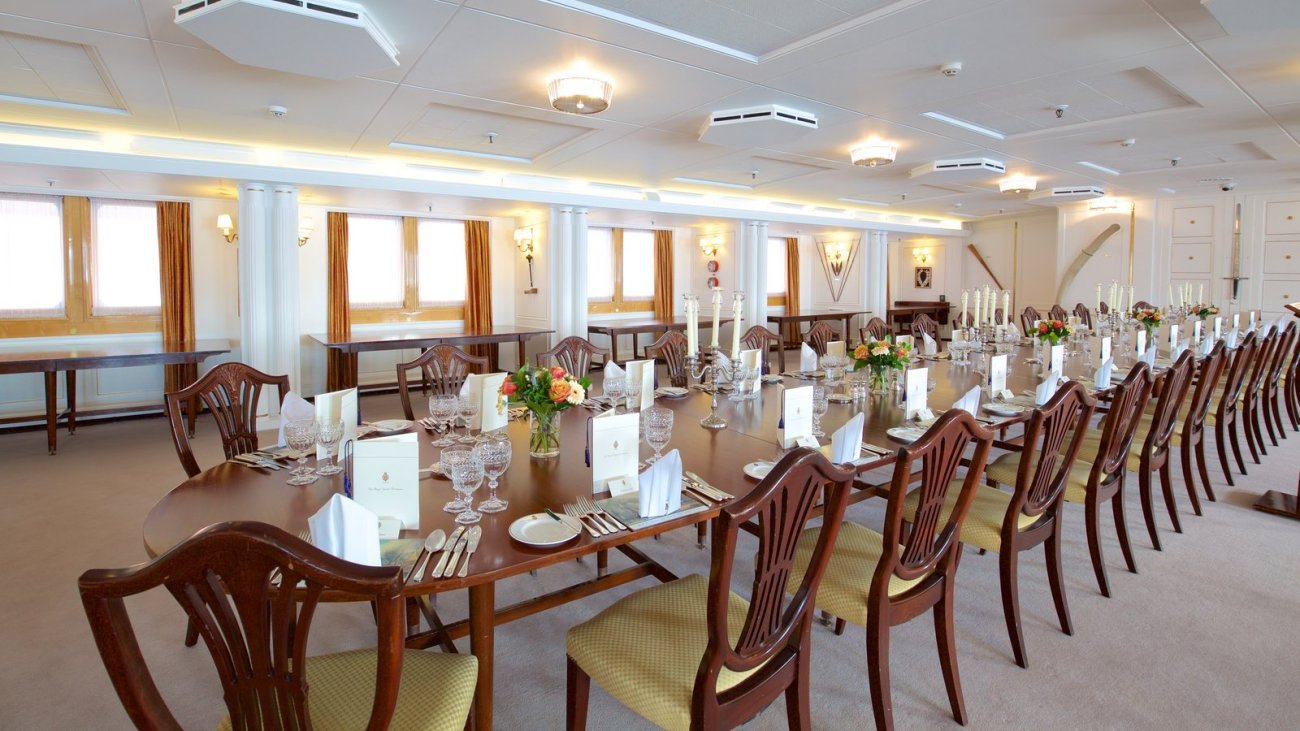 Royal Yacht Britannia, el barco museo de Edimburgo