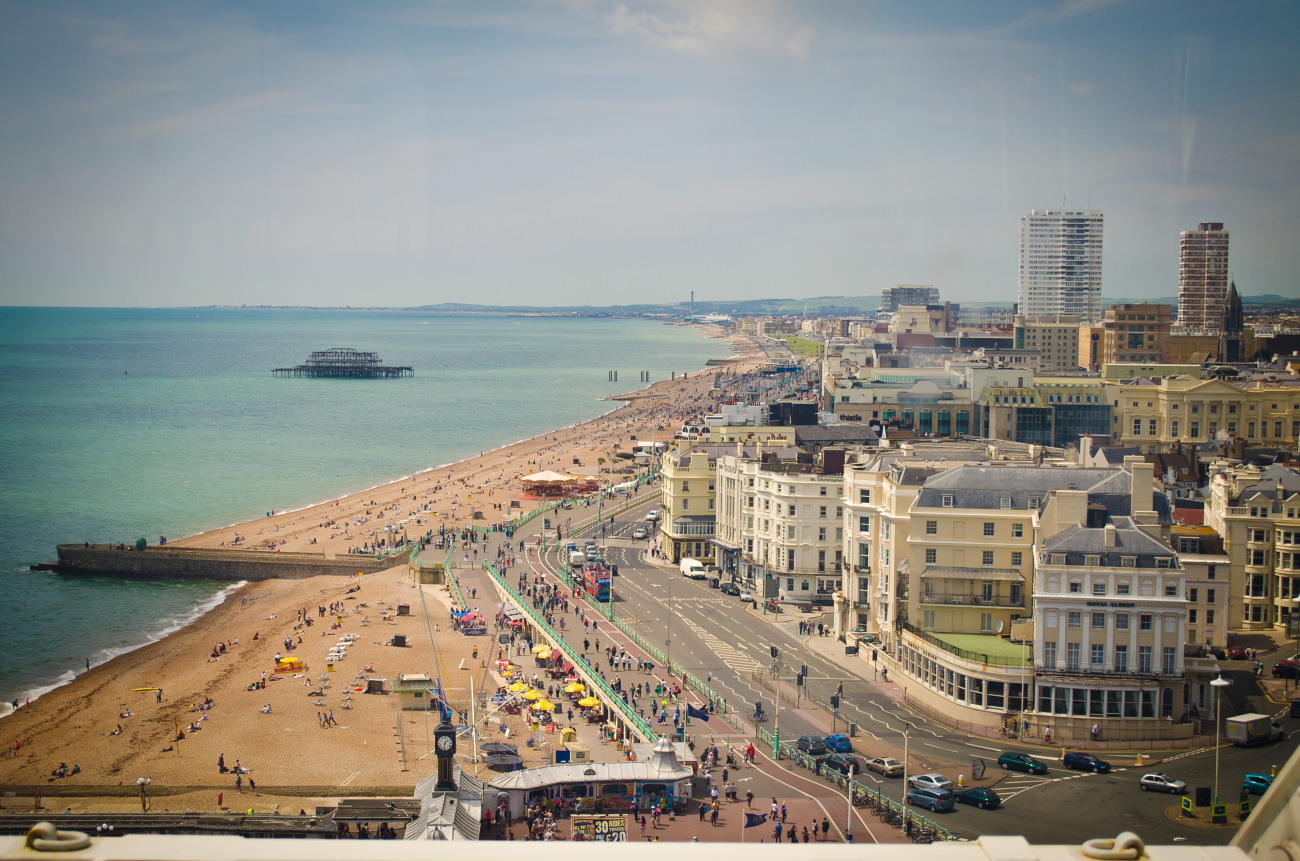 Brighton es una ciudad costera
