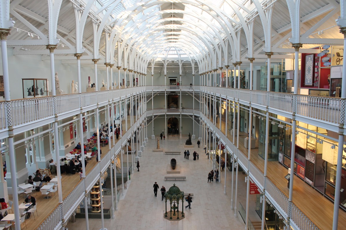 Museo Nacional de Escocia, en Edimburgo